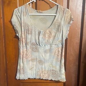 Cha Cha Vente Pastel Floral Blouse